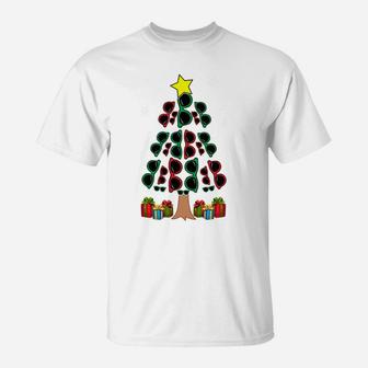 Christmas Tree Oh Optometree Optometry Glasses Design T-Shirt | Crazezy