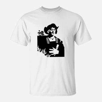 Christopher Columbus Explorer Usa America American T-Shirt | Crazezy