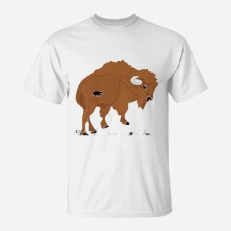 Cool Bison Animal T-Shirt | Crazezy DE