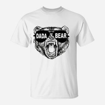 Cool Dada Bear Gift For Father Day T-Shirt | Crazezy