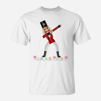 Dabbing Nutcracker Christmas Costume Nutcracker Gift Kids T-Shirt | Crazezy