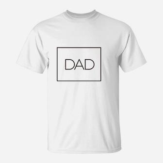 Dad First Time Fathers Day Present T-Shirt | Crazezy