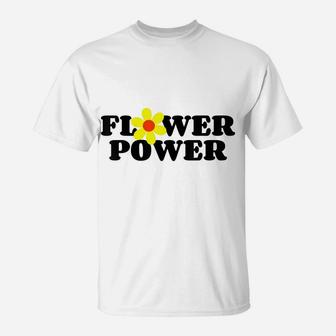 Daisy Flower Power 70S Style Hippie Inspired T-Shirt | Crazezy AU