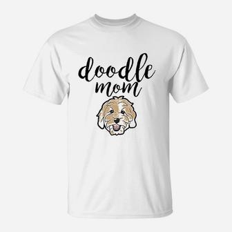 Dog Mom Doodle T-Shirt | Crazezy