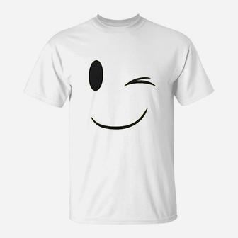 Emoticon Smile Face T-Shirt | Crazezy AU