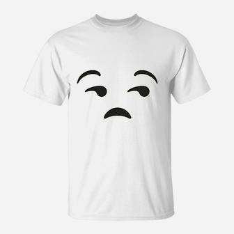 Emoticon Smile Face T-Shirt | Crazezy