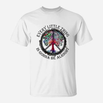 Every Little Thing Is Gonna Be Alright T-Shirt | Crazezy