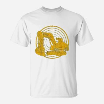 Excavator Truck T-Shirt | Crazezy