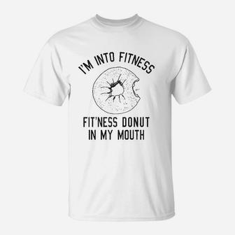 Fitness Donut T-Shirt | Crazezy