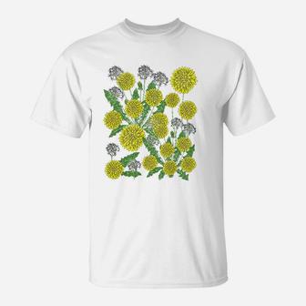 Flower Girls Dandelion T-Shirt | Crazezy