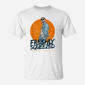 Freshly Wrestling Squeezed Funny Orange Juice Cassidy T-Shirt | Crazezy AU