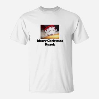 Frohe Weihnachten Kuzek T-Shirt - Seseable