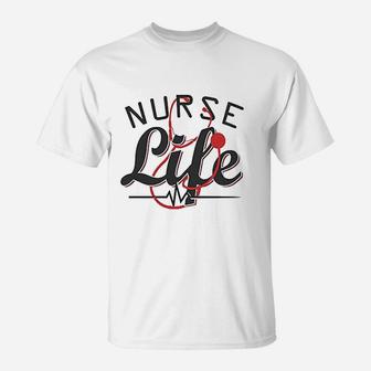 Funny Nurse Life Royaltee Medical And Hospital Collection T-Shirt | Crazezy DE