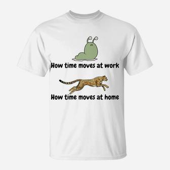 Funny Office Tee Men And Women Slug Cheetah Office Job Work T-Shirt | Crazezy