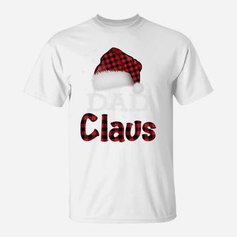 Funny Santa Hat Christmas Costume Family Matching Dad Claus Sweatshirt T-Shirt | Crazezy DE