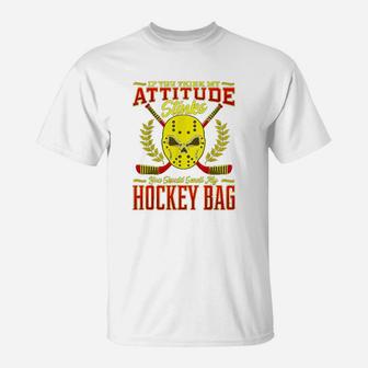 Funny Sayings For Boy And Girl Ice Hockey Players Teams T-Shirt - Thegiftio UK
