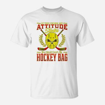 Funny Sayings For Boy And Girl Ice Hockey Players Teams T-Shirt - Thegiftio UK
