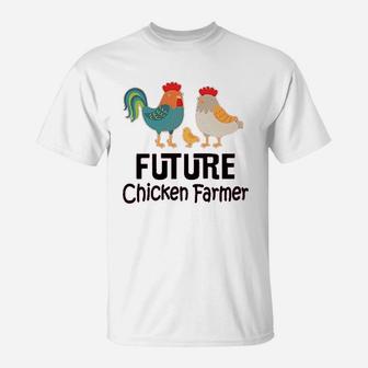 Future Chicken Farmer T-Shirt | Crazezy AU