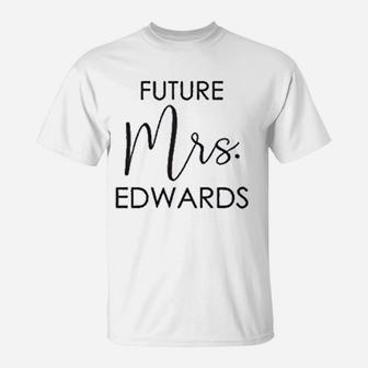Future Mrs Edwards T-Shirt - Thegiftio UK