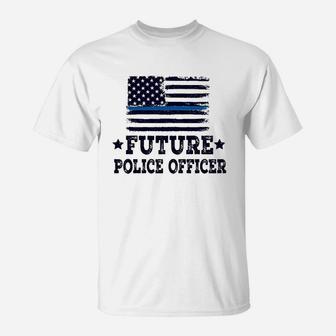 Future Police Officer T-Shirt | Crazezy AU