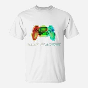 Gamer Gifts For Teen Boys Video Game Controller T-Shirt | Crazezy