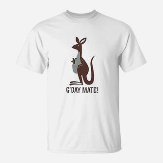 Gday Mate Kangaroo T-Shirt | Crazezy