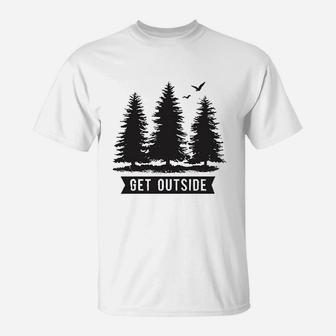 Get Outside T-Shirt | Crazezy