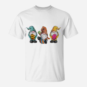 Gnome Easter Women Happy Easter Outfit Easter Girls Boys T-Shirt | Crazezy