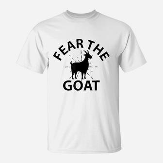 Goat Lover Funny Gift Fear The Goat T-Shirt - Thegiftio UK