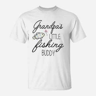 Grandpas Fishing Buddy T-Shirt - Thegiftio