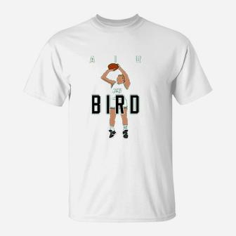 Green Boston Bird Air Pic Hooded T-Shirt | Crazezy CA