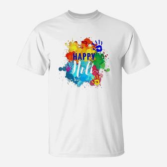 Happy Holi Colors India Spring T-Shirt | Crazezy UK