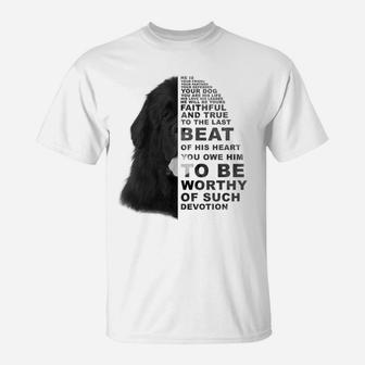 He Is Your Friend Your Partner Your Dog Newfoundland Dogs Sweatshirt T-Shirt | Crazezy