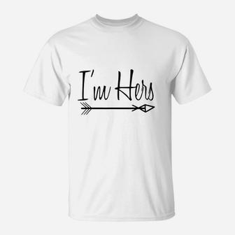 I Am Hers Lesbian T-Shirt | Crazezy AU