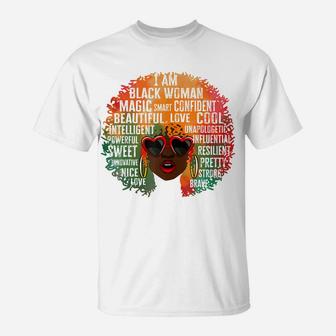 I Am The Storm Strong African Woman - Black History Month T-Shirt | Crazezy