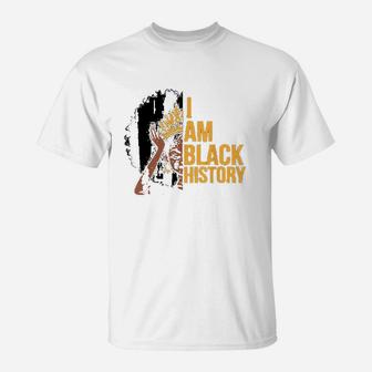 I Am The Strong African Queen Woman Black History Month T-Shirt - Thegiftio UK