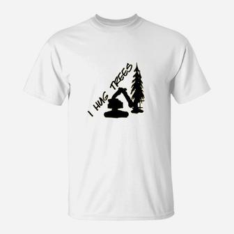 I Hug Trees T-Shirt | Crazezy CA