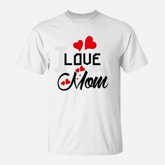I Love You Mom Dog T-Shirt | Crazezy DE
