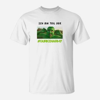 Ich Bin Teil Der Gurkenarmy Fan T-Shirt, Unterstützer Merch - Seseable
