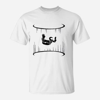 Indoor Skydiving Wind Tunnel T-Shirt - Thegiftio