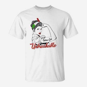 Italy Flag Unbreakable T-Shirt | Crazezy