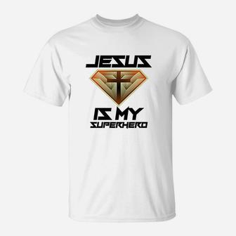 Jesus Is My Superhero T-Shirt | Crazezy