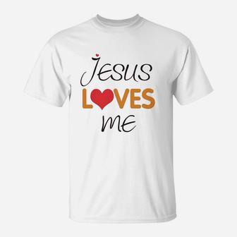 Jesus Loves Me Christian God T-Shirt | Crazezy