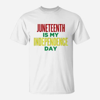 Juneteenth Freedom Apparel T-Shirt | Crazezy DE