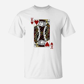 King Of Hearts Tshirts T-Shirt - Thegiftio UK