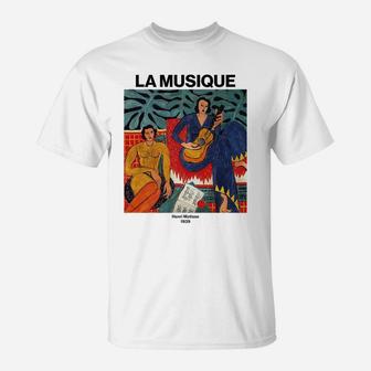 La Musique The Music – Henri Matisse | Classical Painting T-Shirt | Crazezy CA