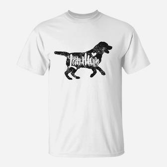 Lab Mom Cute Labrador Owner Dog Gift Funny Top Graphic T-Shirt | Crazezy
