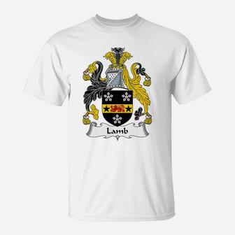 Lamb Coat Of Arms - Family Crest Shirt T-Shirt | Crazezy UK