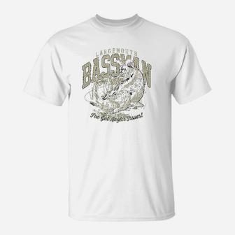 Largemouth Bass Fishing T-Shirt | Crazezy