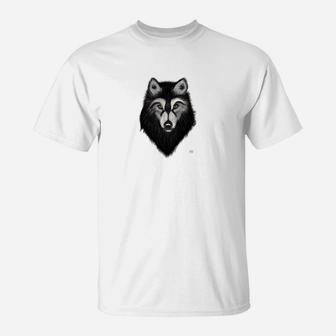 Laufen Mit Den Wölfen Wolf Rudel Alpha Mond T-Shirt - Seseable